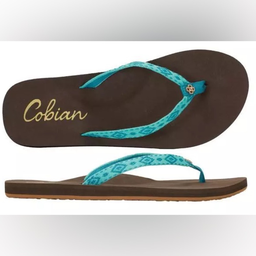 Womens Cobian Slim Bounce Flip Flop Sandals Size 7